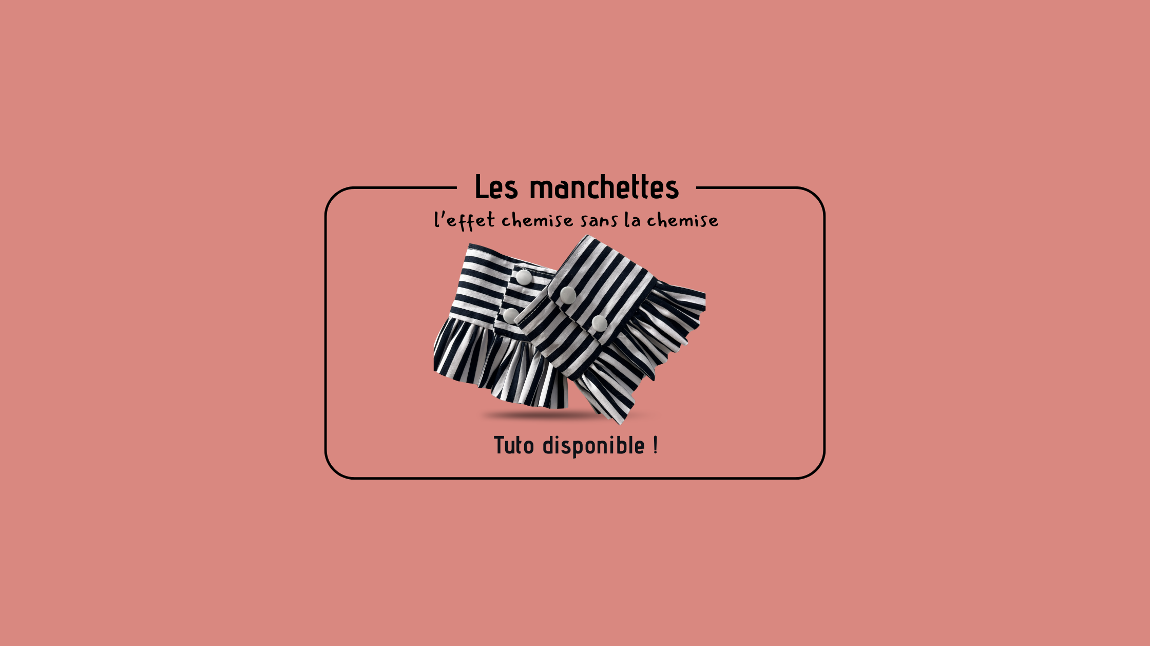 Les manchettes : l’astuce couture pour donner l’illusion d’une chemise sous un pull