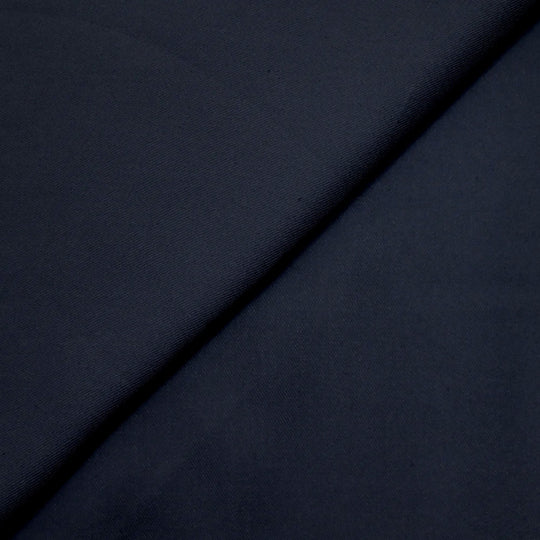 Twill de viscose lourd Marine – Oeko-Tex Classe 1