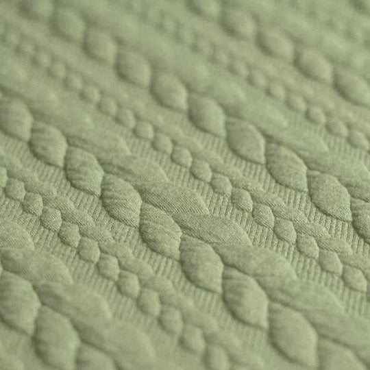 Jersey torsadé - coloris Olive