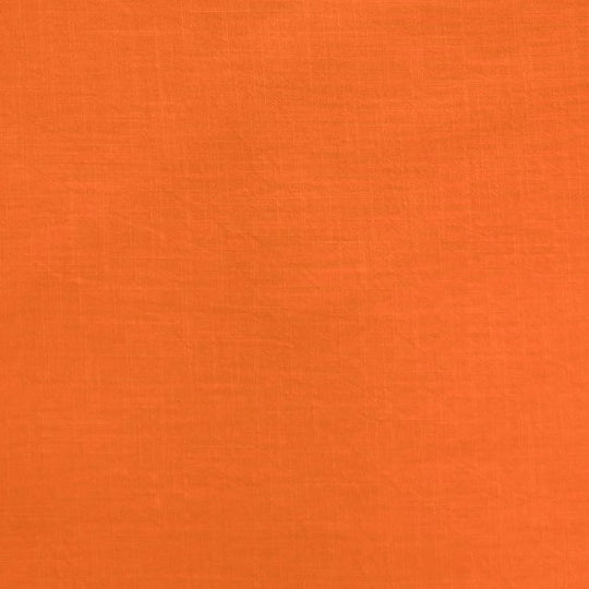 Coton Lin uni - coloris Orange