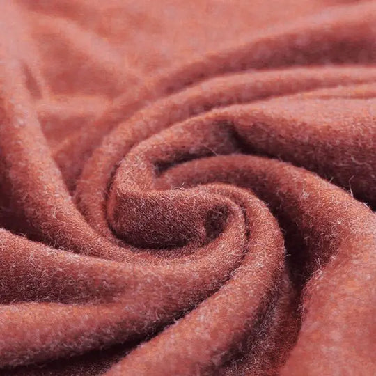 Maille Angora - orange brûlé