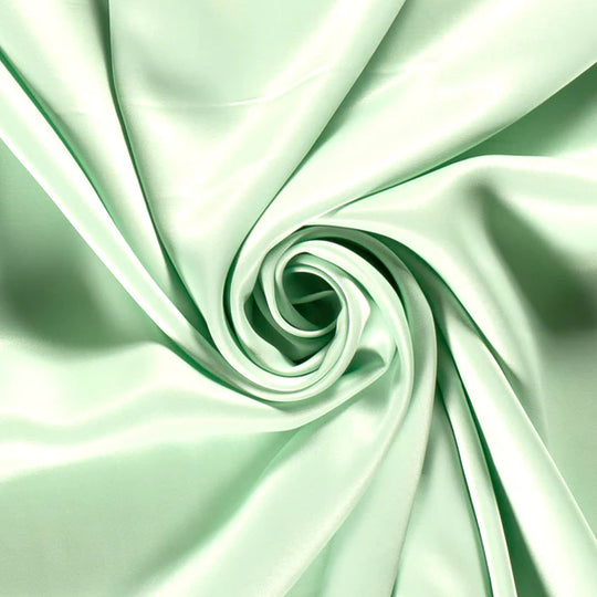 Satin de viscose - coloris Menthe