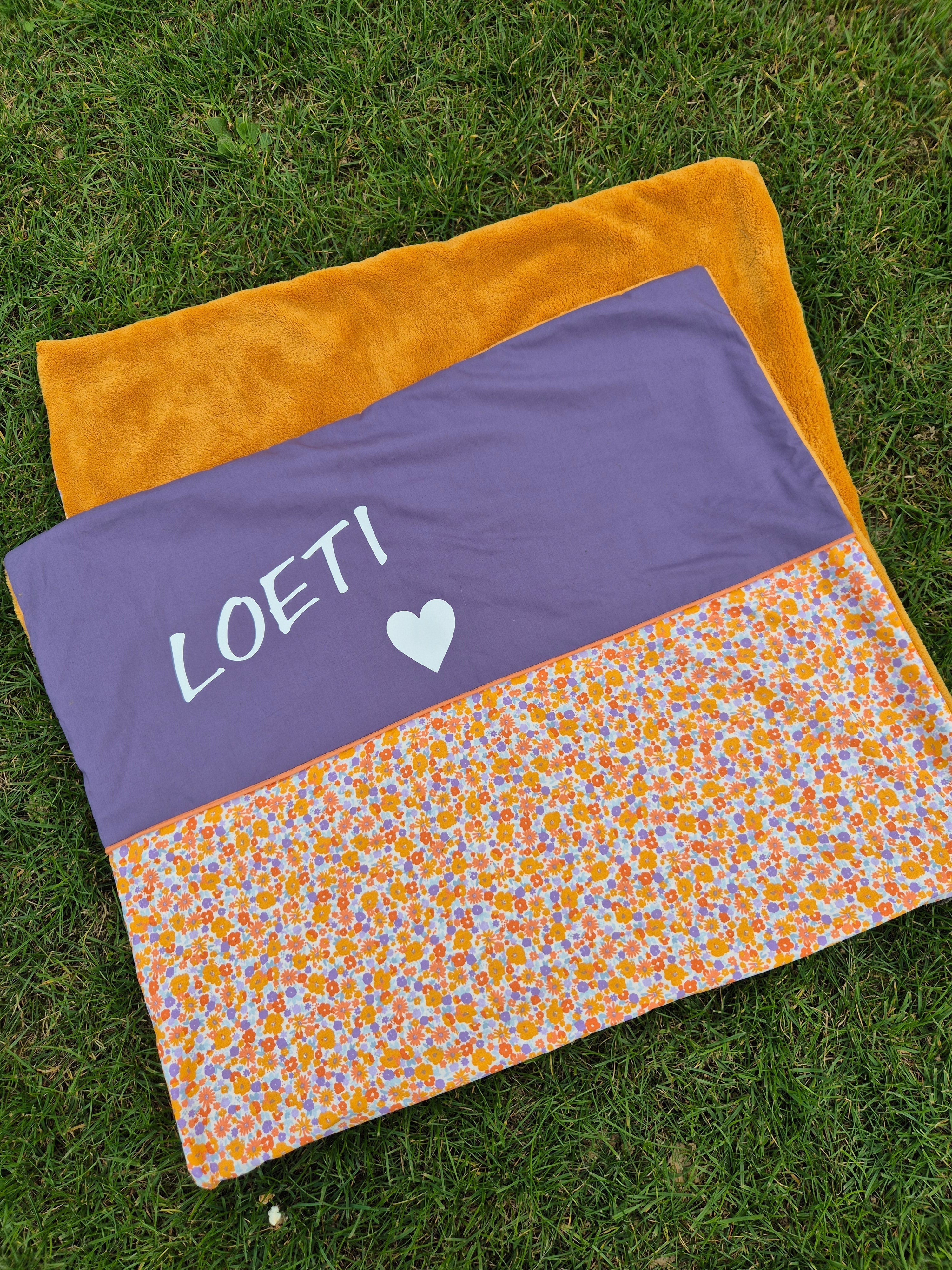 Tuto couture gratuit : Coudre une couverture personnalisée