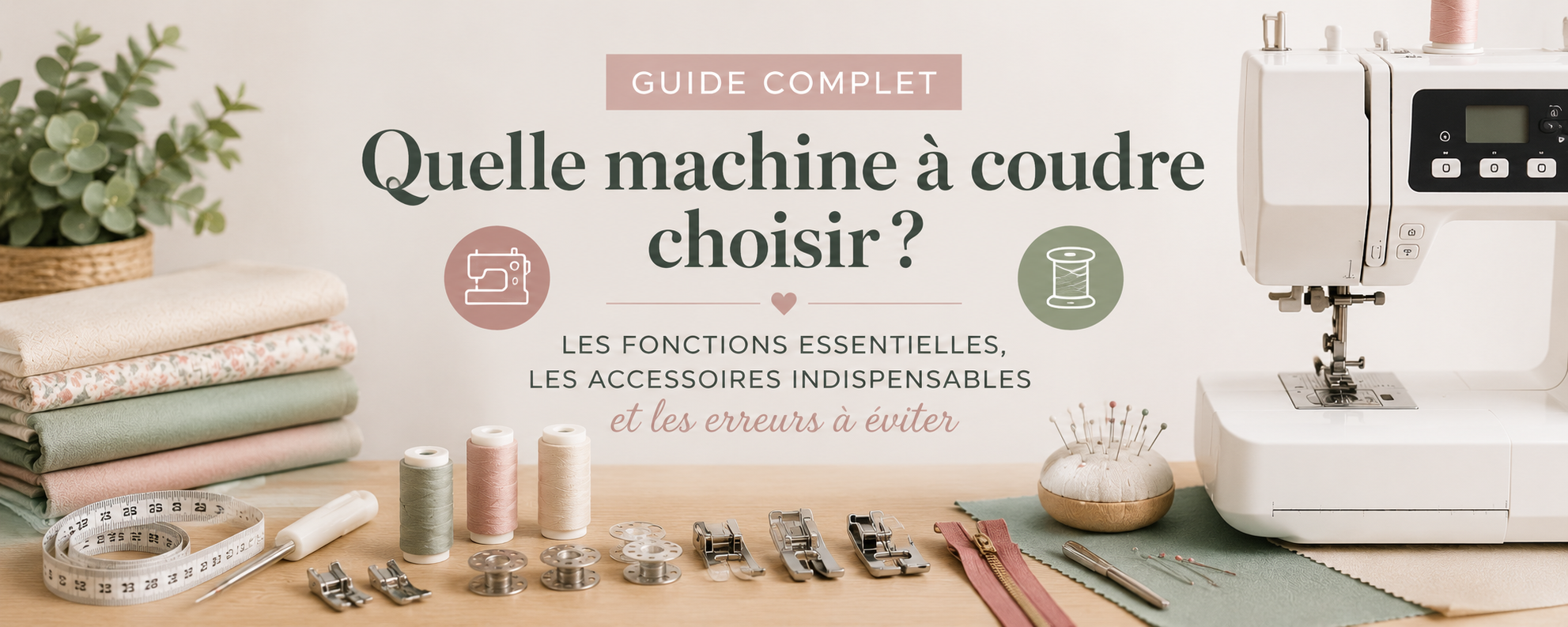 Comment choisir sa machine à coudre ? Les critères vraiment importants avant d'acheter