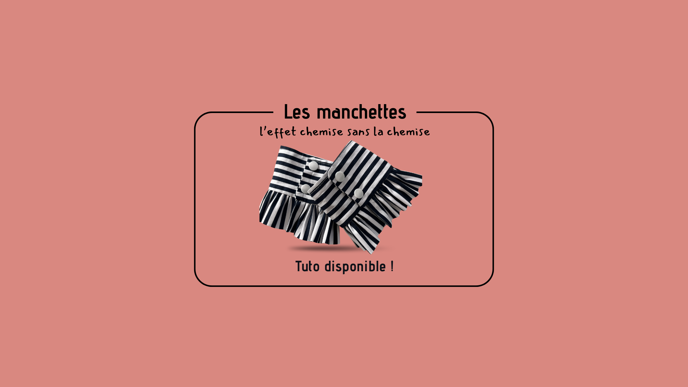 Les manchettes : l’astuce couture pour donner l’illusion d’une chemise sous un pull