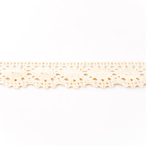Dentelle de coton - Beige (T)