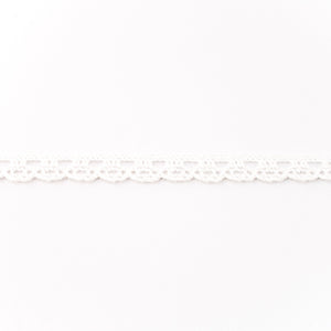 Dentelle de coton - Blanc (Delta)