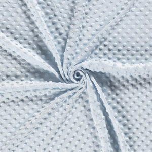Tissus Minky - coloris Bleu ciel