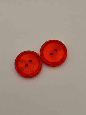 Boutons rouges - 13 mm