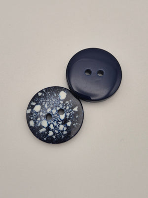 Boutons bleus  - 26 mm