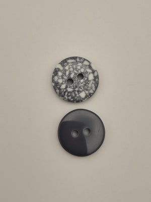 Boutons gris - 14 mm