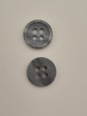Boutons gris - 18 mm