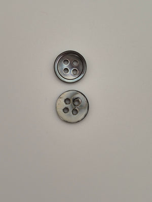 Boutons gris - 9 mm