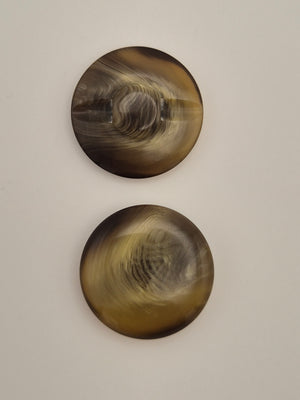 Boutons gris - 28 mm