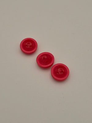 Boutons rouges - 12 mm