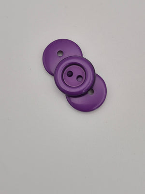 Boutons violets  - 14 mm