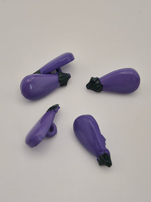 Boutons violets  - 18 mm