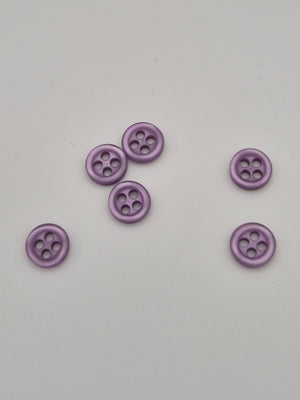 Boutons violets  - 9 mm