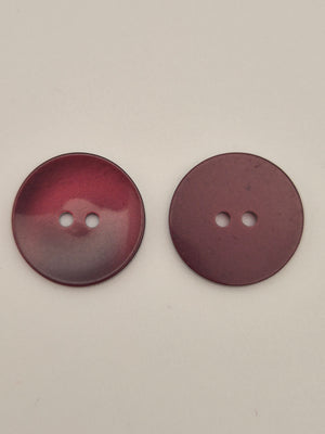 Boutons bordeaux - 20 mm