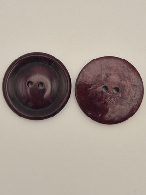 Boutons bordeaux - 26 mm