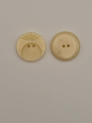 Boutons teintes naturelles - 20 mm