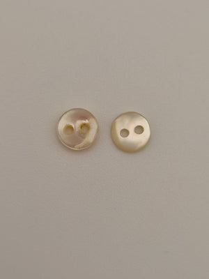 Boutons teintes naturelles - 8 mm