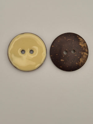 Boutons teintes naturelles - 30 mm