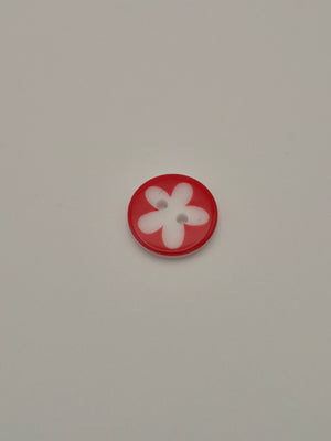 Boutons rouges - 16 mm