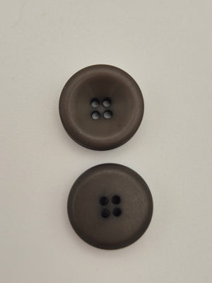 Boutons marrons - 13 mm