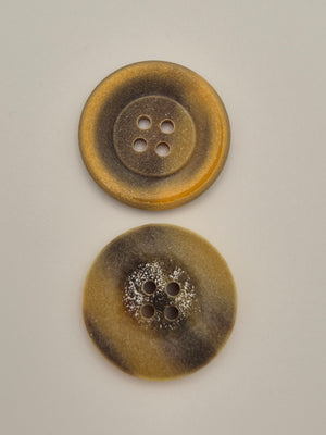 Boutons marrons - 25 mm