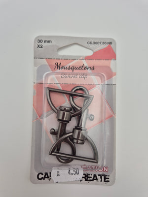 Mousqueton 40 mm x 30 mm - BRUNI