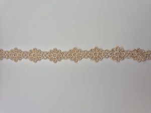 Dentelle de coton lurex - modèle E