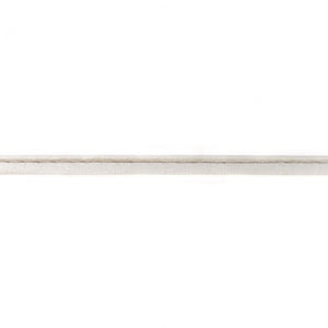 Passepoil simili cuir - coloris Argent