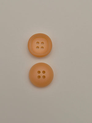 Boutons marrons - 14 mm