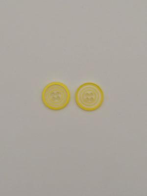 Boutons jaunes - 15 mm