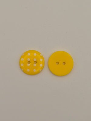 Boutons jaunes - 19 mm