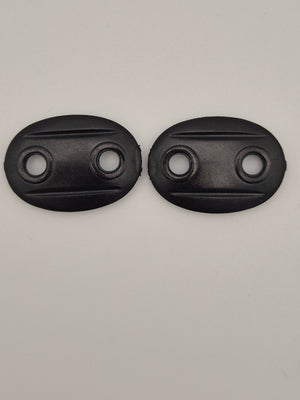 Boutons noirs - 30 mm