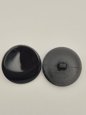 Boutons noirs - 26 mm