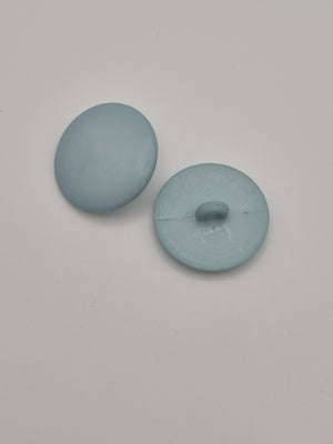 Boutons bleus verts  - 25 mm