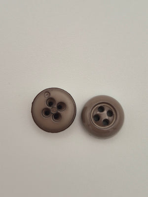 Boutons marrons - 8 mm