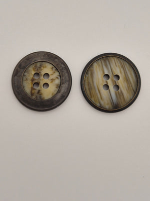 Boutons verts - 20 mm