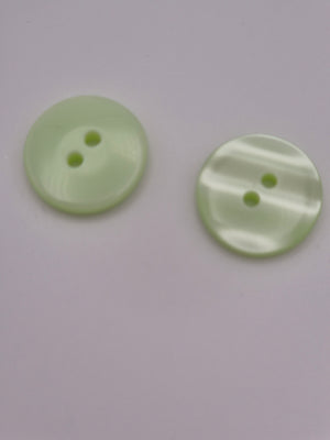 Boutons verts - 18 mm