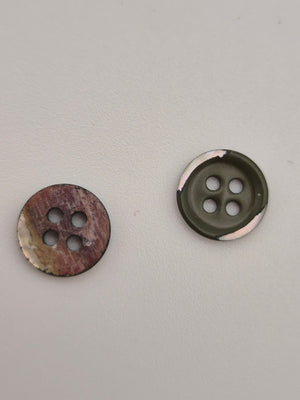 Boutons verts - 8 mm