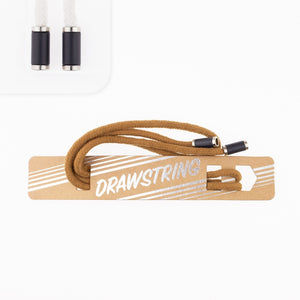 Cordon tressé - coloris Camel Foncé