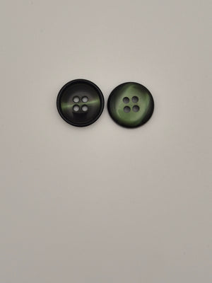 Boutons noirs - 18 mm