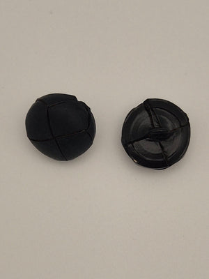 Boutons noirs - 16 mm