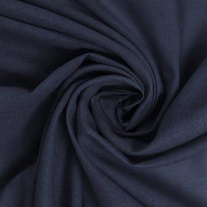 Voile de coton mercerisé pour doublure – Marine