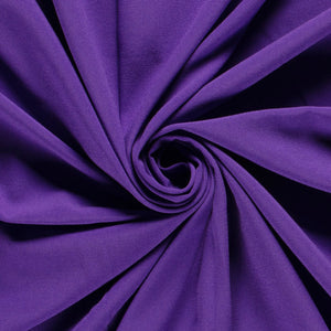 Moss crêpe - coloris Pourpre – OEKO-TEX