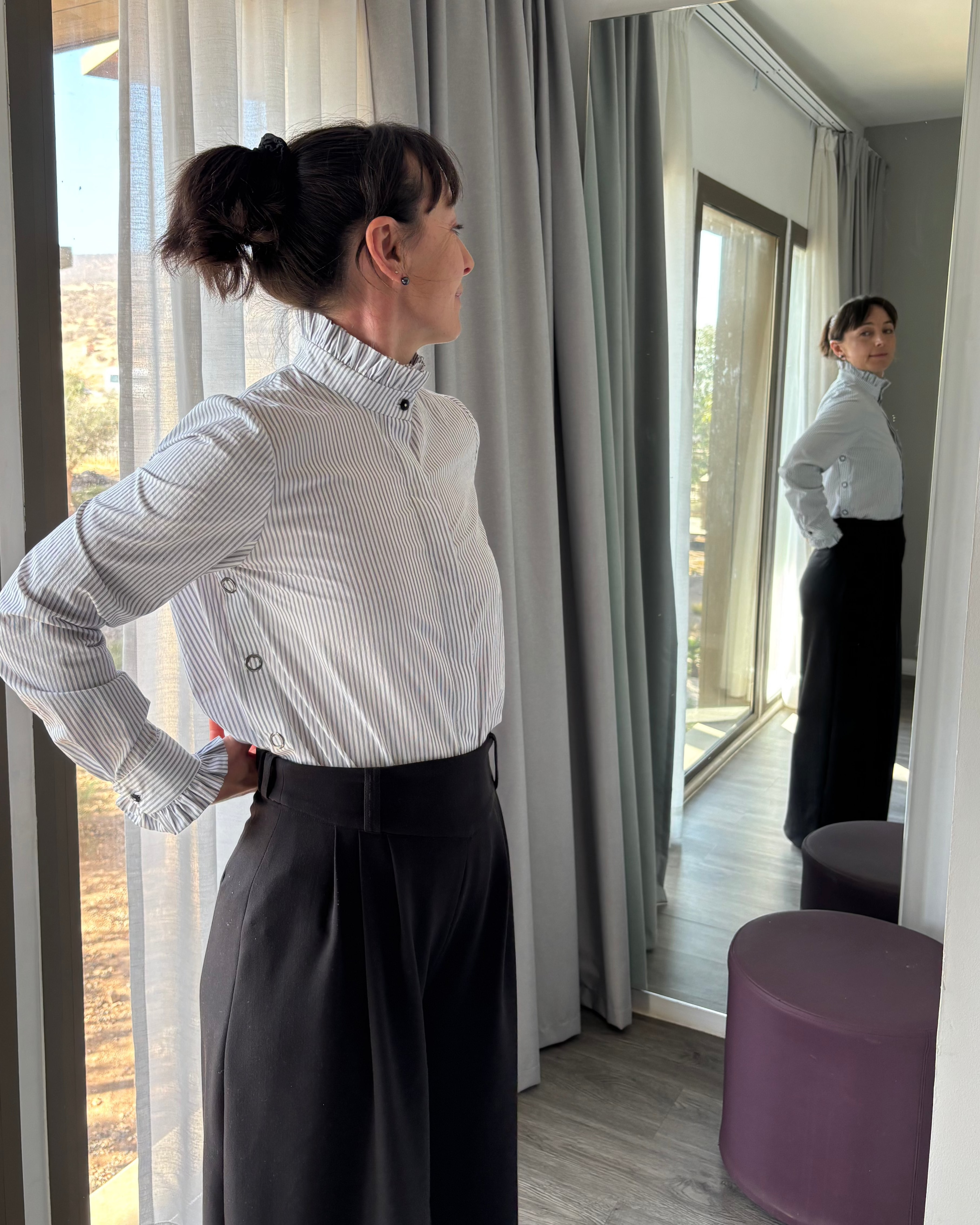 Chemise Lucine Féminine 32-52 Modèle de Couture PDF