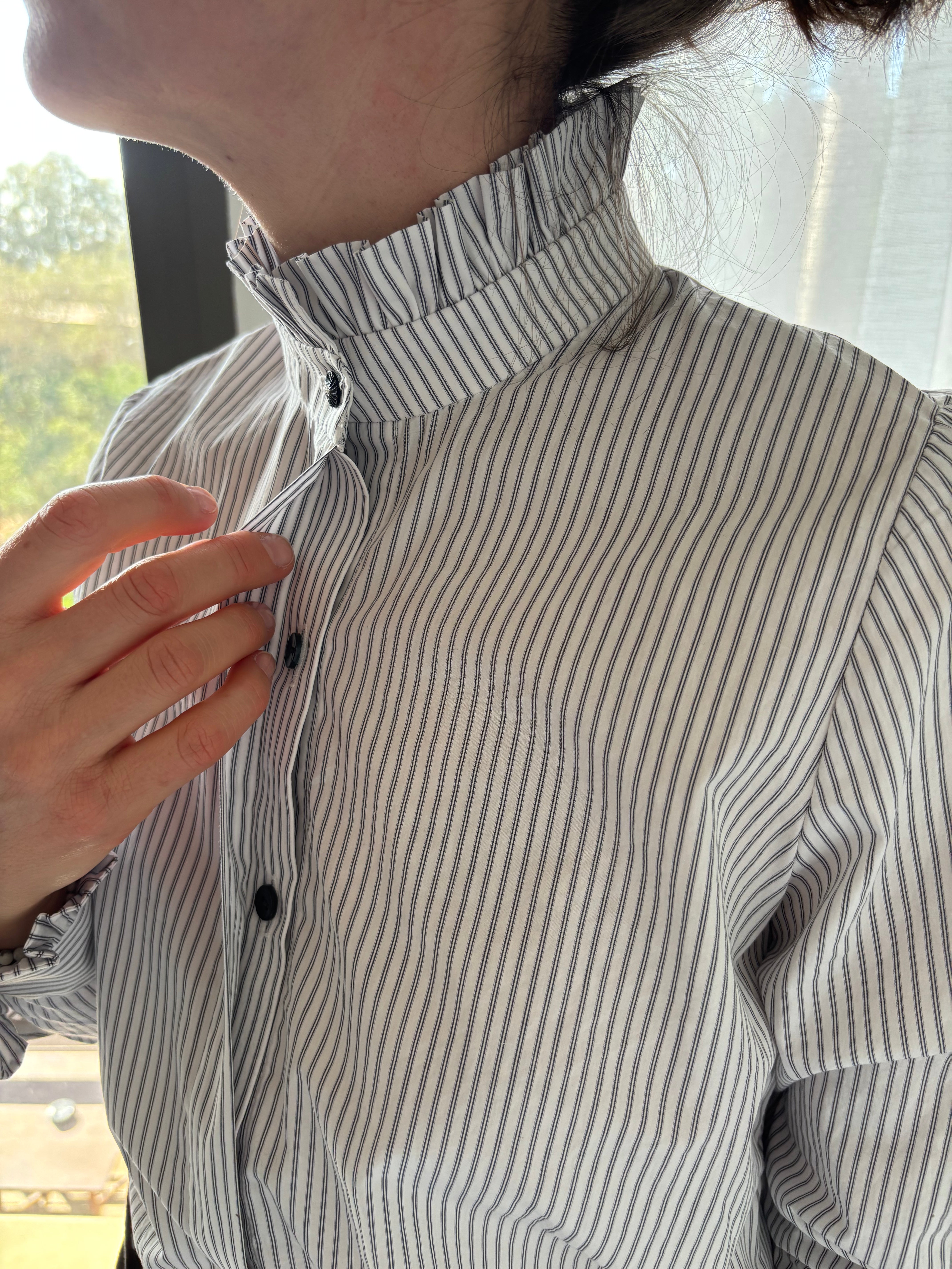 Chemise Lucine Féminine 32-52 Modèle de Couture PDF